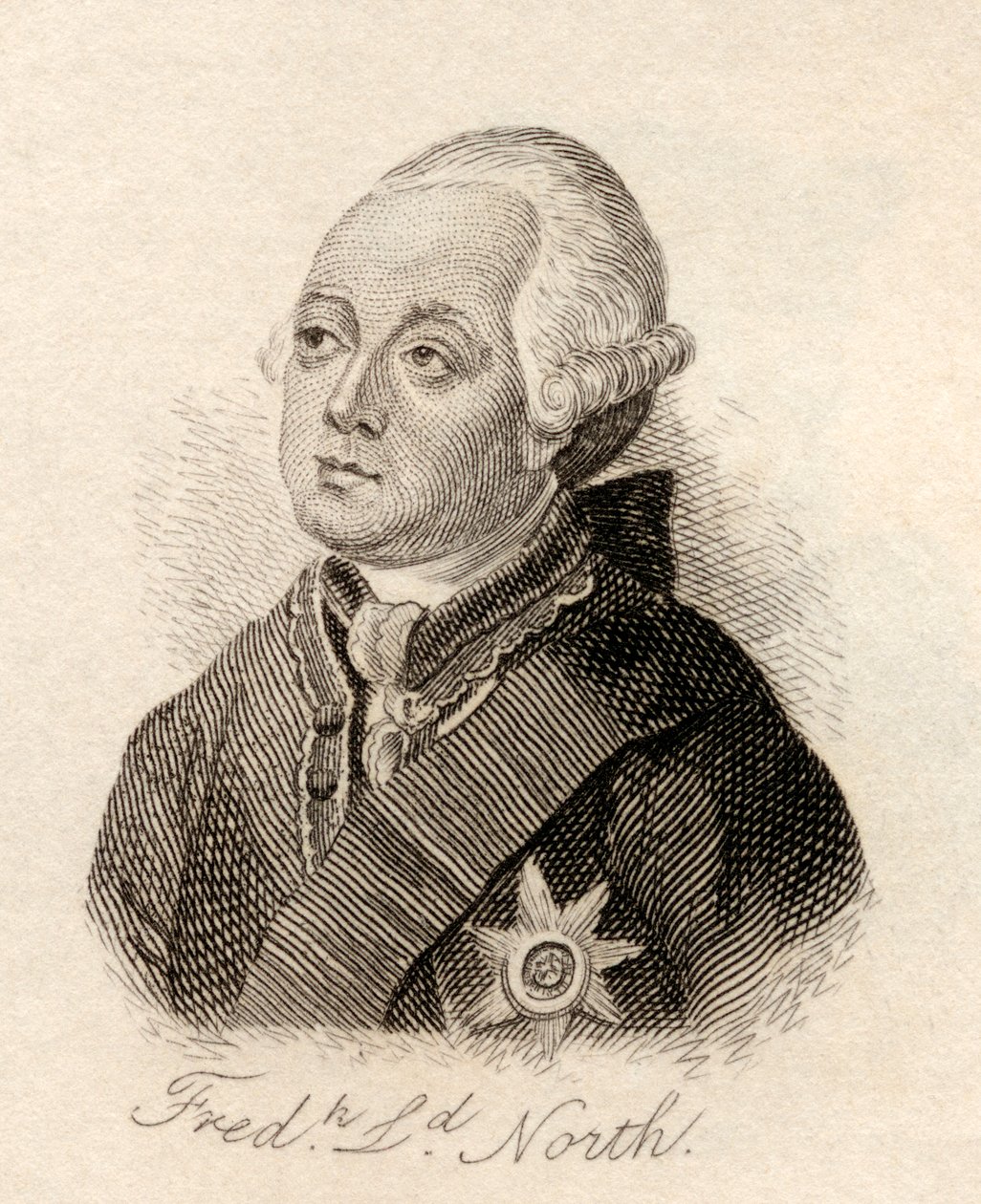 Frederick North, 2. hrabě z Guildford, z „Crabb