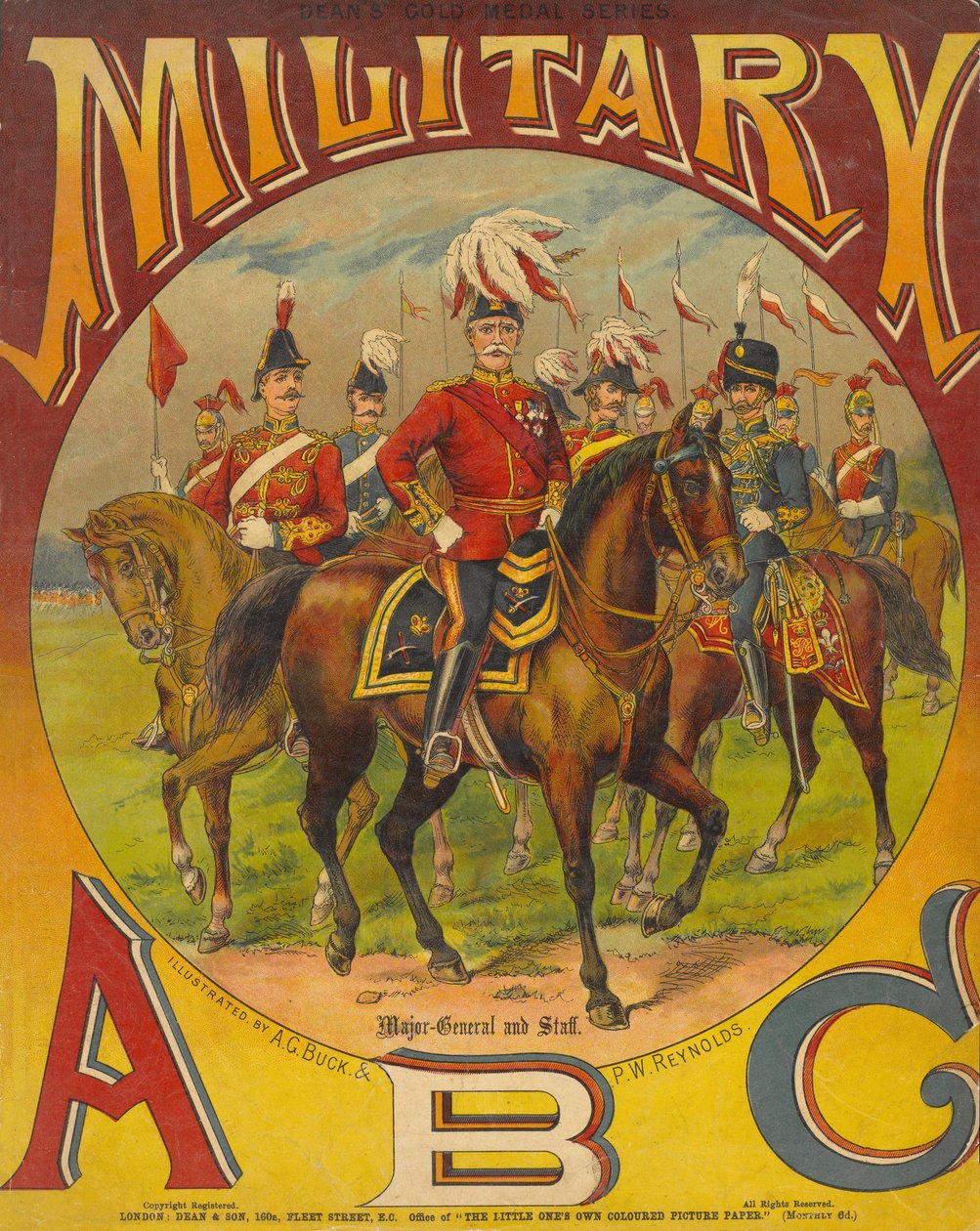 Přední strana obálky Military ABC od English School
