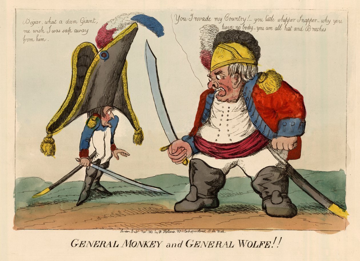 General Monkey a General Wolfe!!, hospoda W. Holland od English School