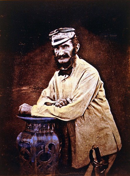Generál Sir James Hope Grant (daguerrotypní fotografie) od English School