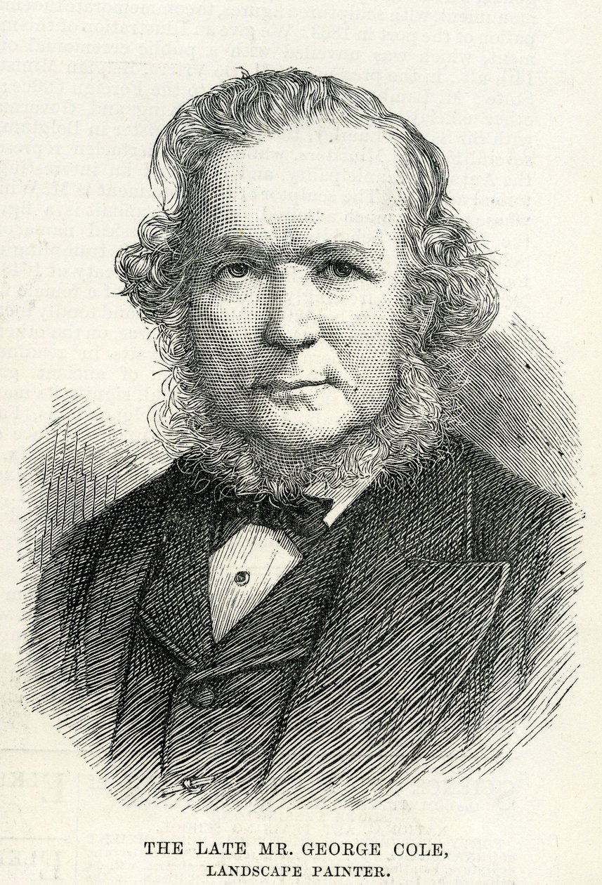 George Cole (1810-83) z The Illustrated London News 29. září 1883 od English School