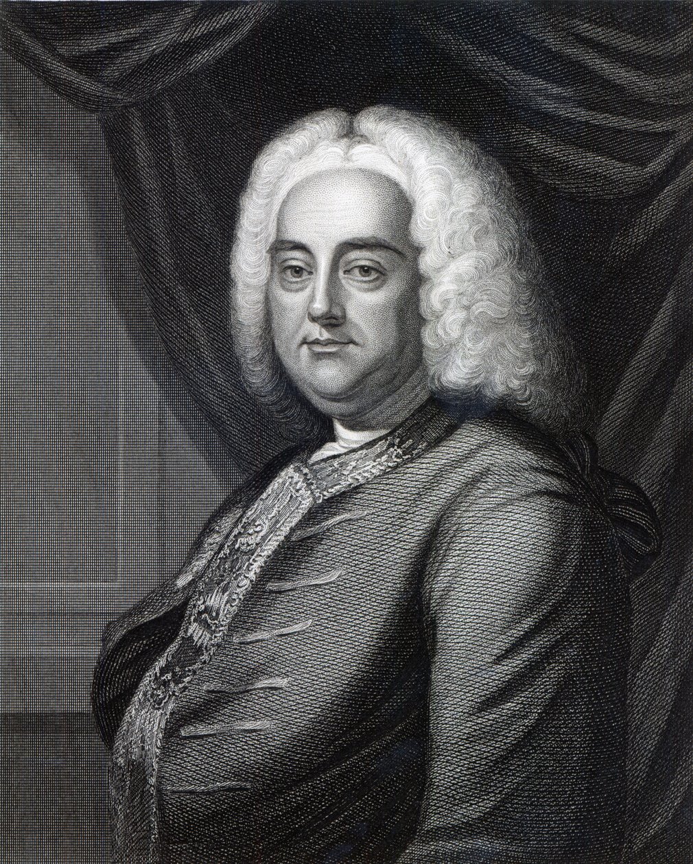 George Frideric Handel, vyrytý Thomsonem (viz také 377120) od English School
