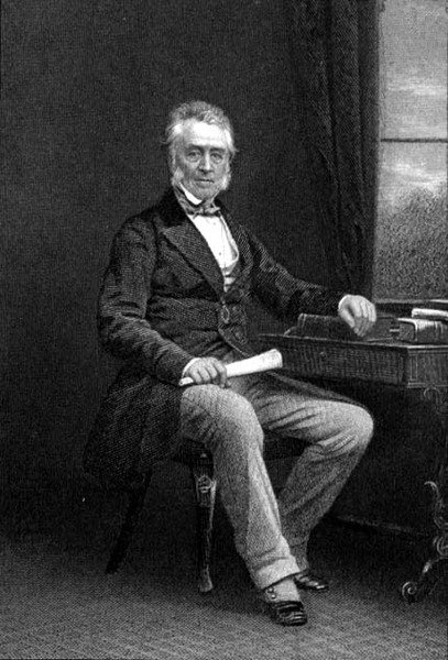George Grote (1794-1871) (rytina) od English School