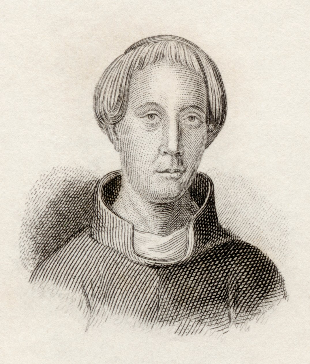 Gerald z Walesu, z „Crabbes Historical Dictionary“, vydaného v roce 1825 od English School