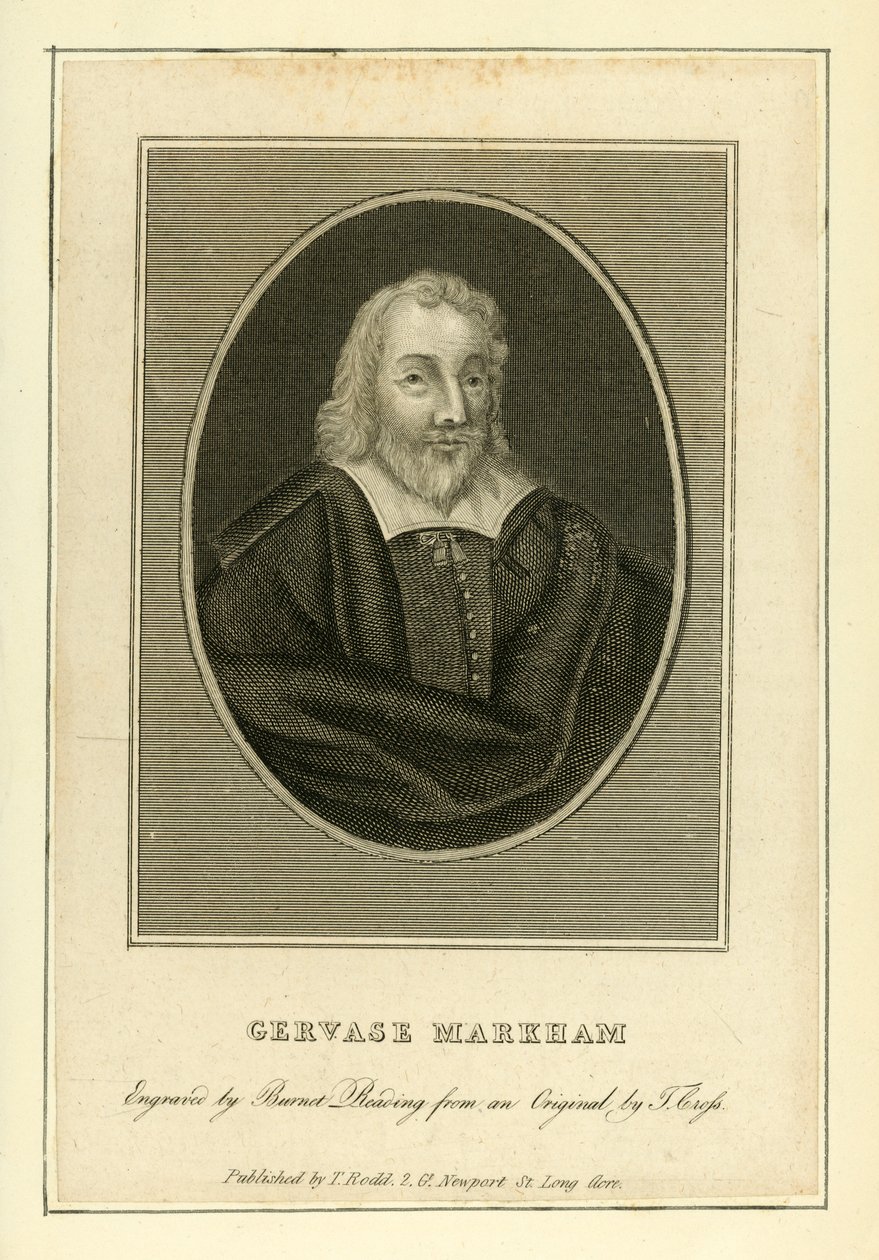 Gervase Markham (rytina) od English School