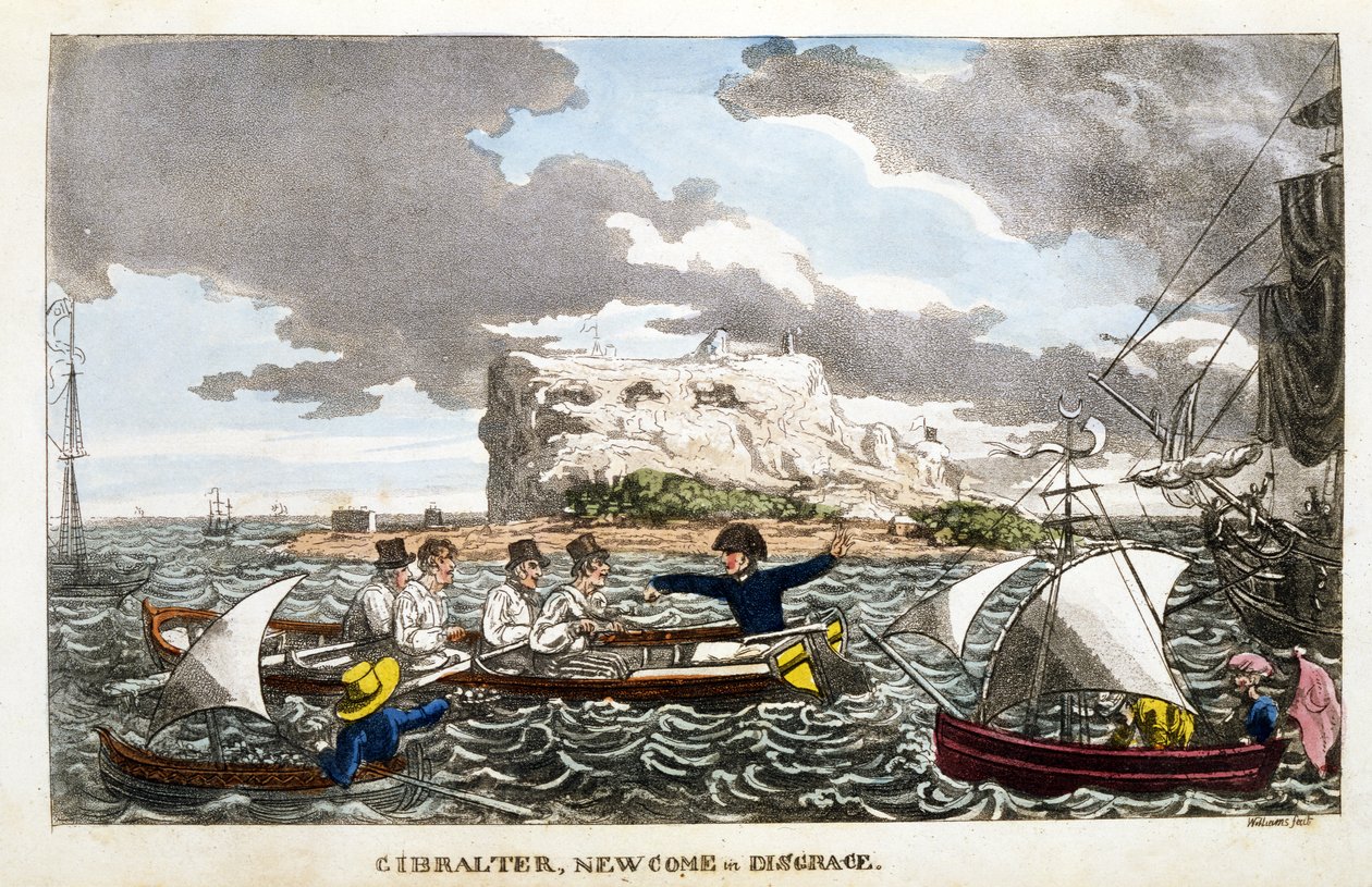 Gibraltar: Newcome in Disgrace deska z 