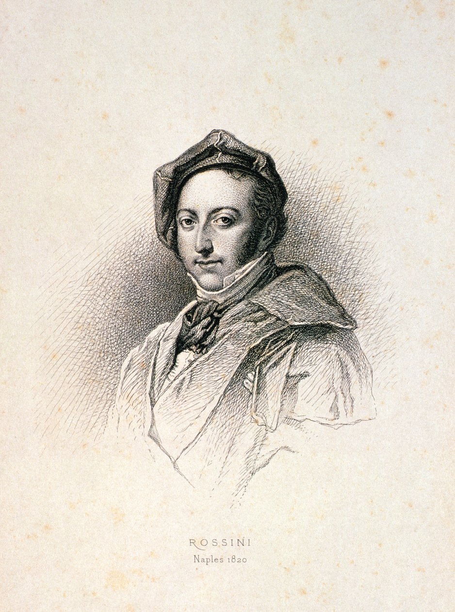 Gioacchino Antonio Rossini (1792-1868) 1820 od English School