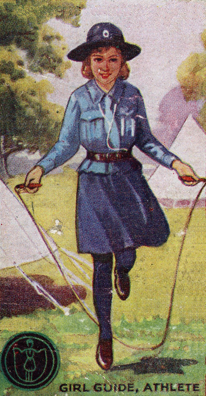 Odznak dívčího atleta, 1923 od English School
