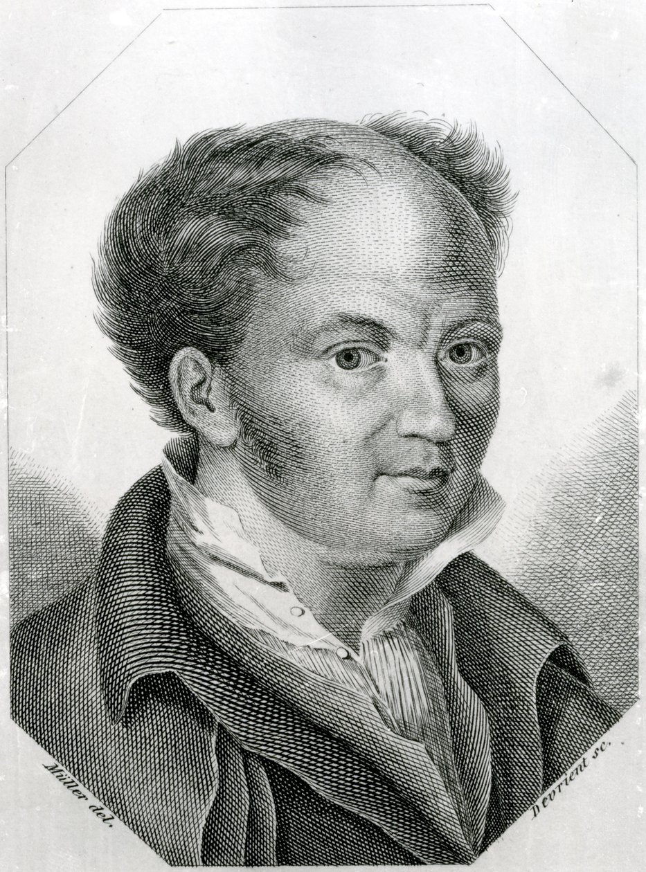 Gottfried Weber (1779-1839) (rytina) od English School