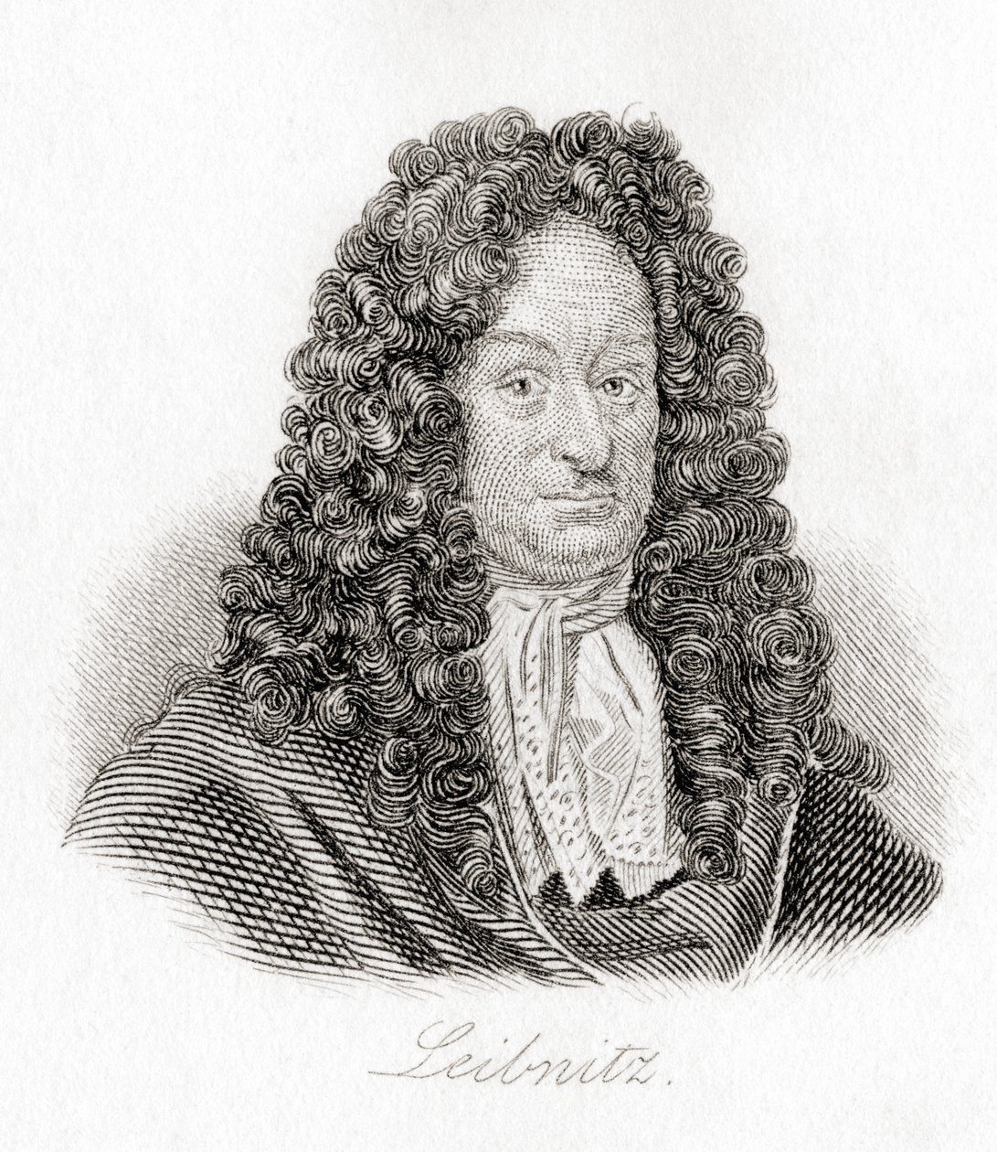 Gottfried Wilhelm z Leibniz od English School