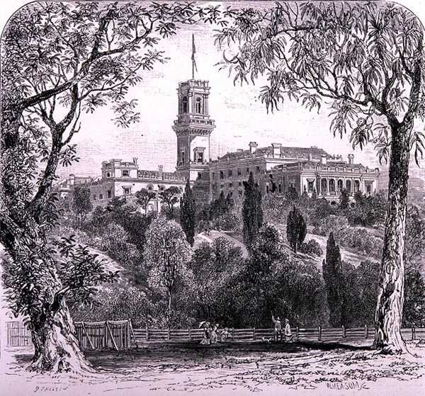 Government House, Melbourne, Austrálie, z 