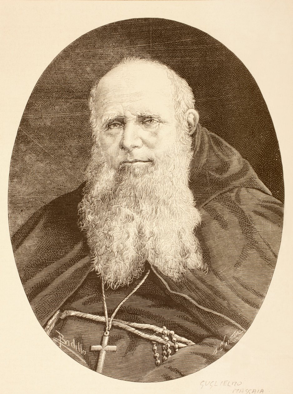Guglielmo Massaia (litho) od English School