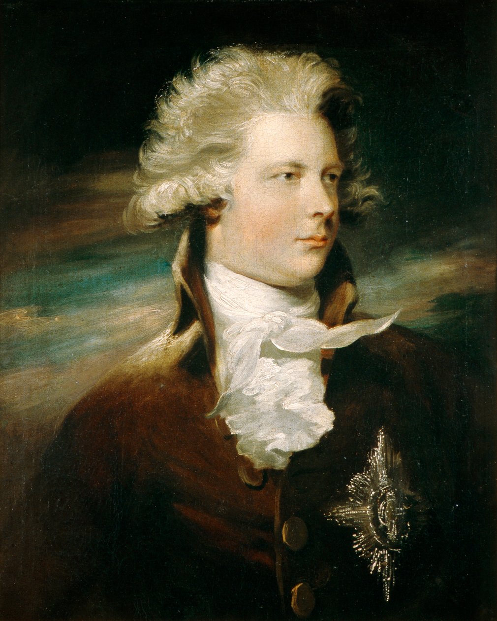 Jeho královská Výsost George princ z Walesu, cca 1785 (olej na plátně) od English School