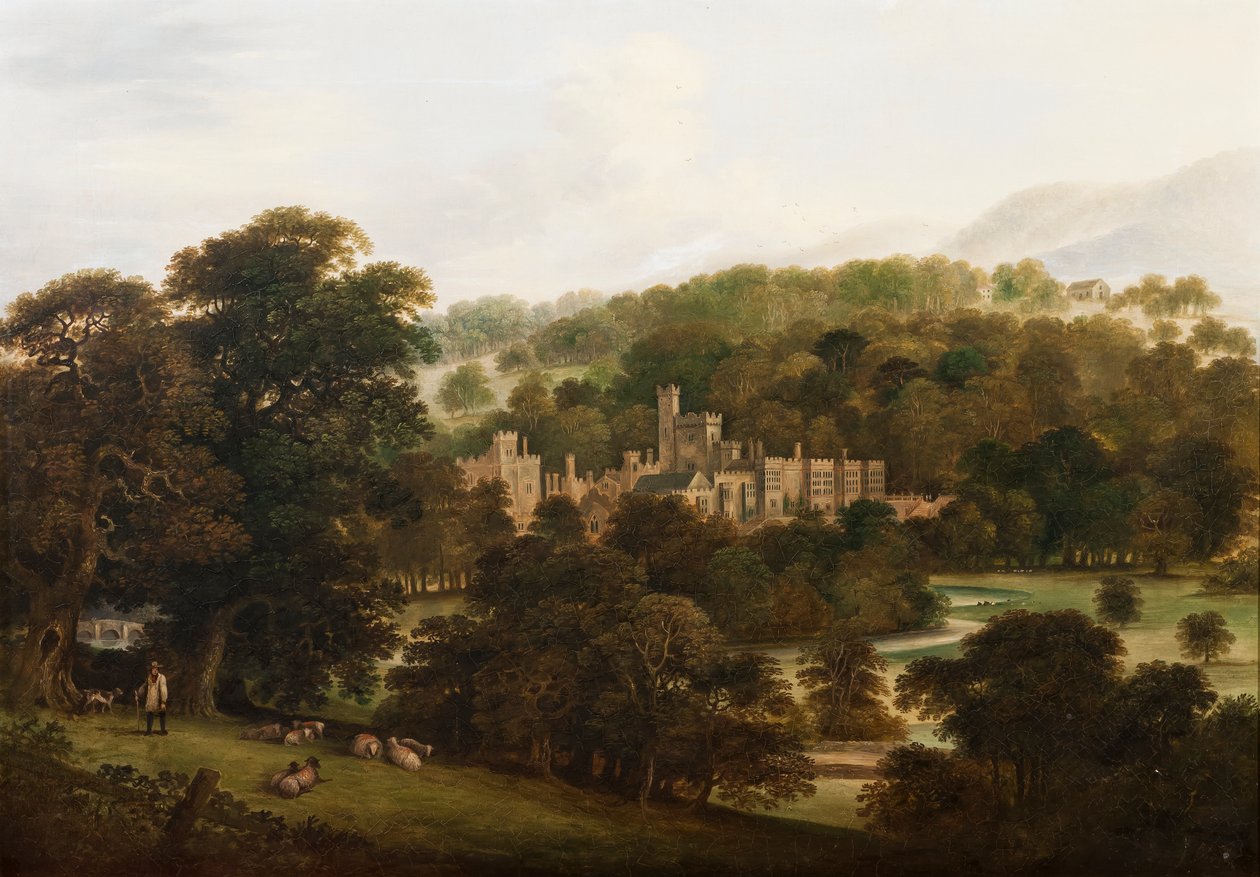 Haddon Hall, 1855 od English School