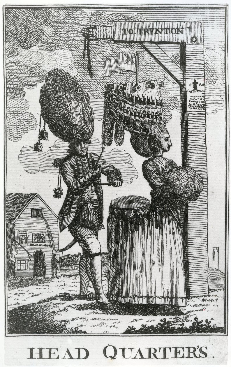 Hlavní sídlo, 1777 od English School