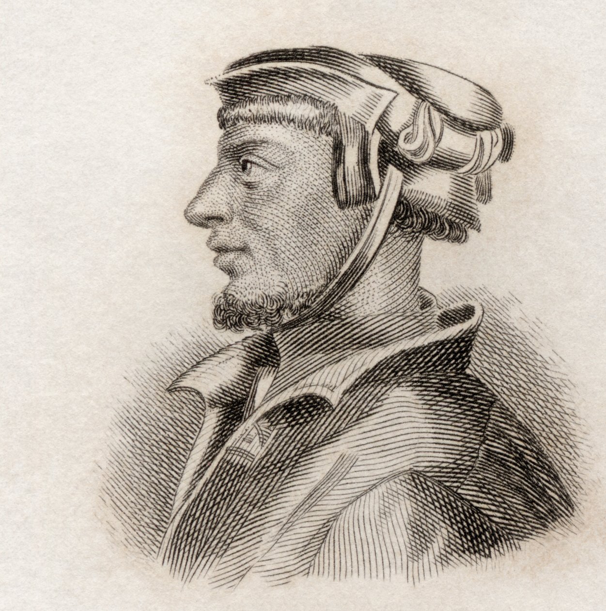 Heinrich Cornelius Agrippa von Nettesheim, 1825 (rytina) od English School