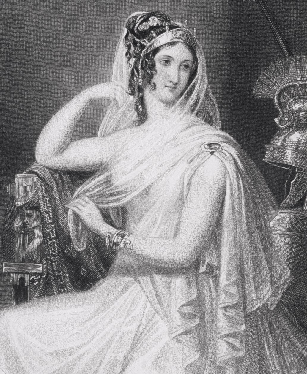 Helena Trojská, kolem roku 1845 od English School