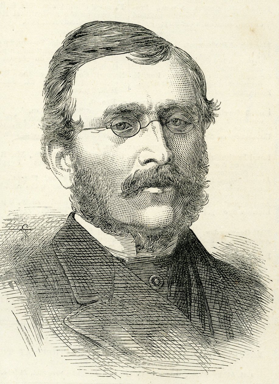 Henry Brittan Willis (1810-84) z The Illustrated London News února 1884 od English School