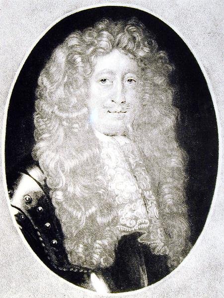 Henry Howard (1628-84) 6. vévoda z Norfolku, ilustrace z Portrétů postav slavných v britské historii, vyryté Richardem Earlomem (1743-1822) a Charlesem Turnerem (c.1775-1857) (mezzotinta od English School