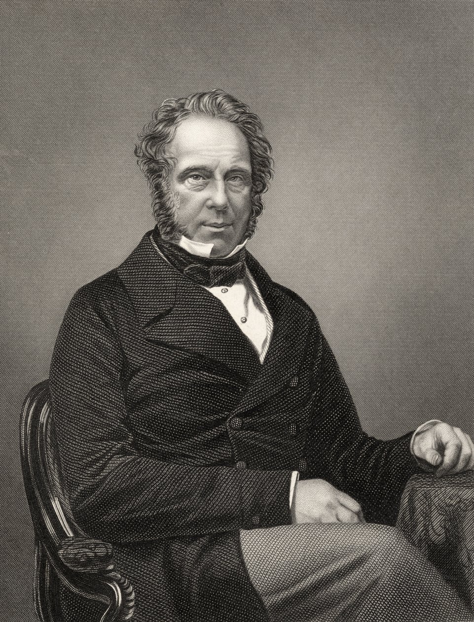 Henry John Temple Palmerston of Palmerston, z „Historie indické vzpoury“ publikované v roce 1858 (rytina) od English School