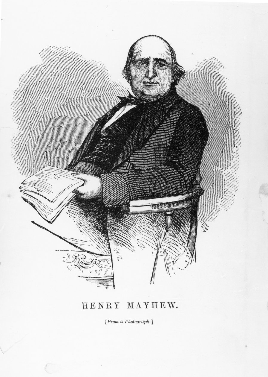 Henry Mayhew, ilustrace z „London Labor and the London Poor“, vydání vydané 1861 (rytina) od English School