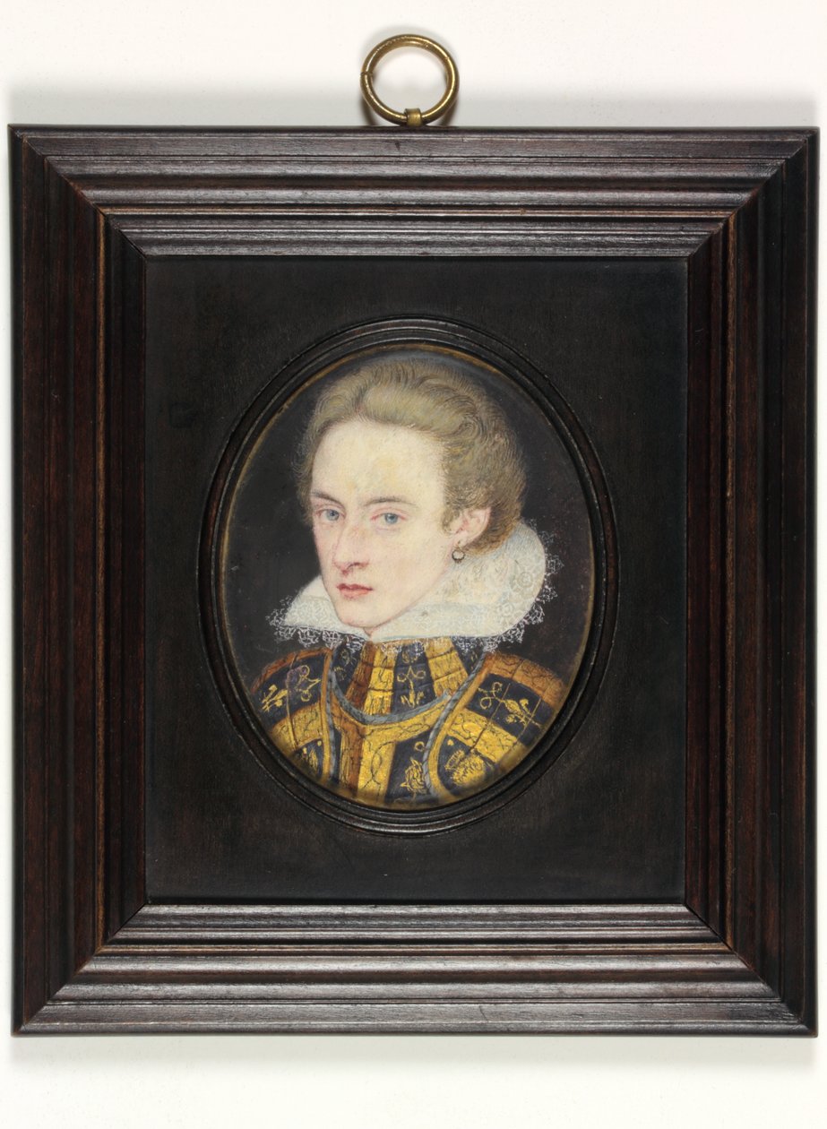 Henry Prince of Wales (akvarel na pergamenu) od English School