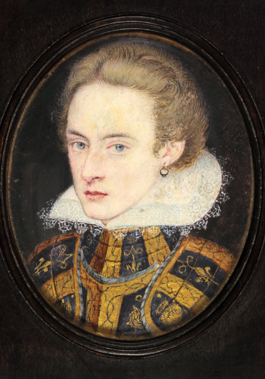 Henry Prince of Wales (akvarel na pergamenu) od English School