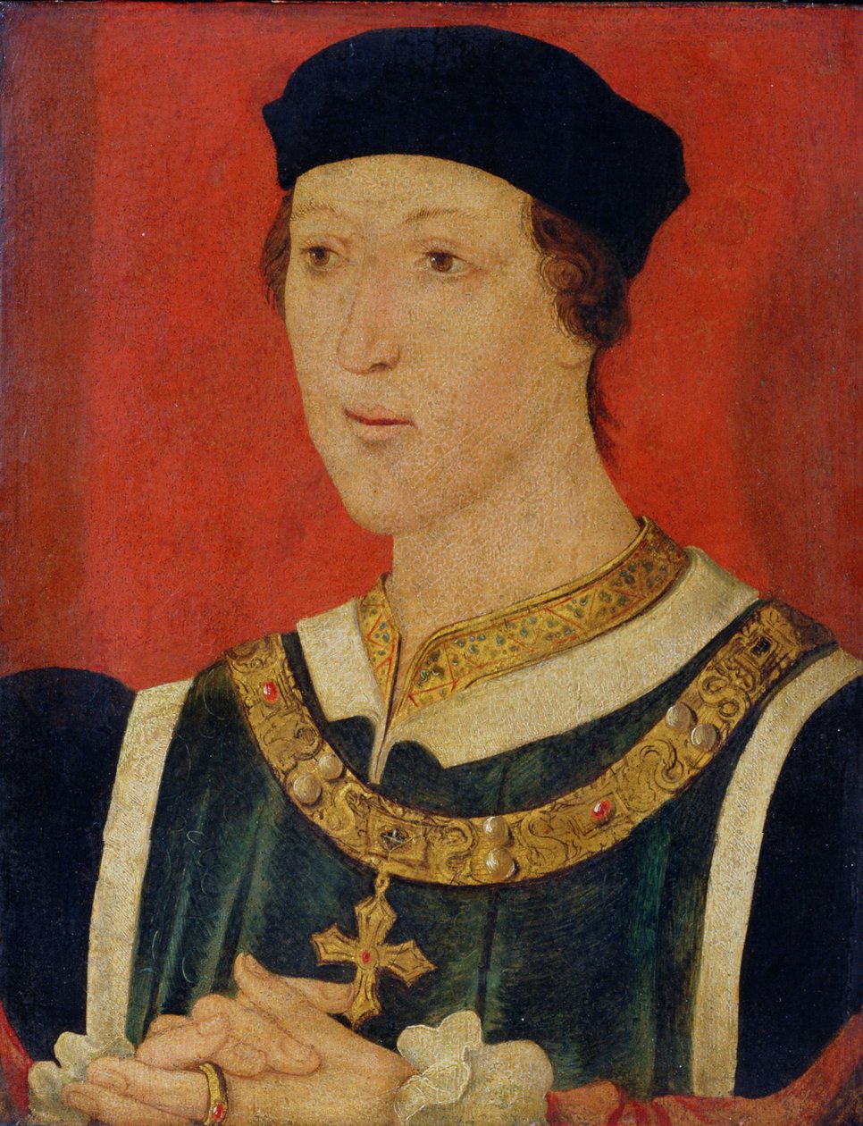 Henry VI (1421-71) c.1535 (olej na panelu) od English School