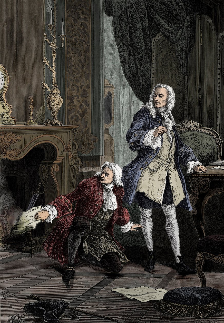 Hénault a Voltaire od English School