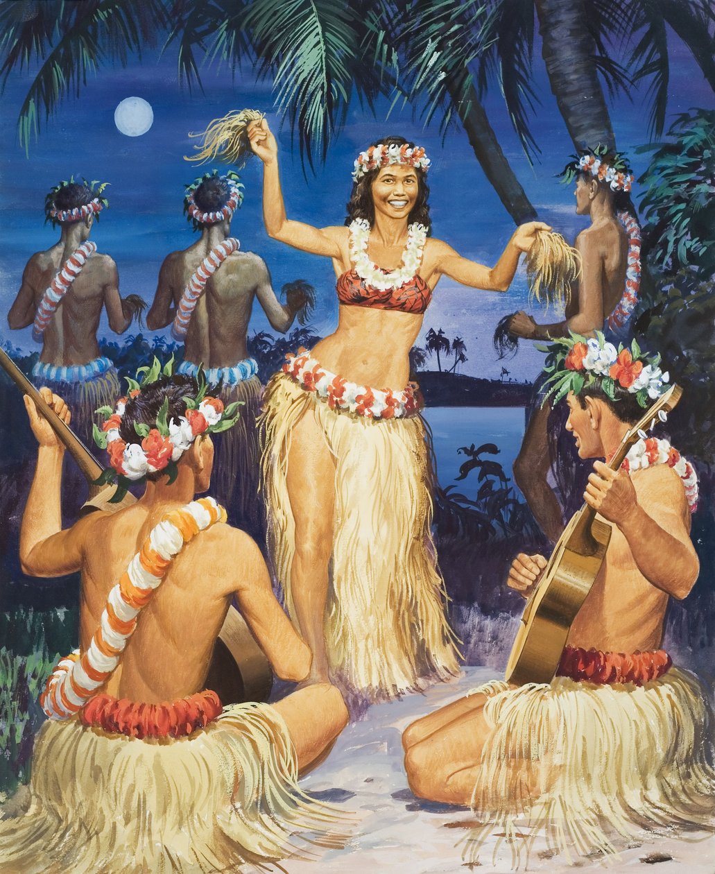 Hula! (kvaš na papíře) od English School