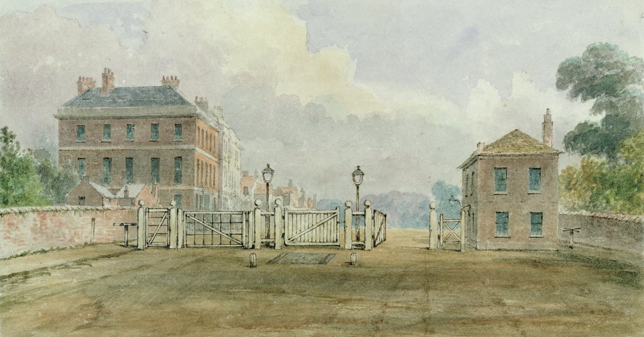 Hyde Park Corner Turnpike, 1785 od English School