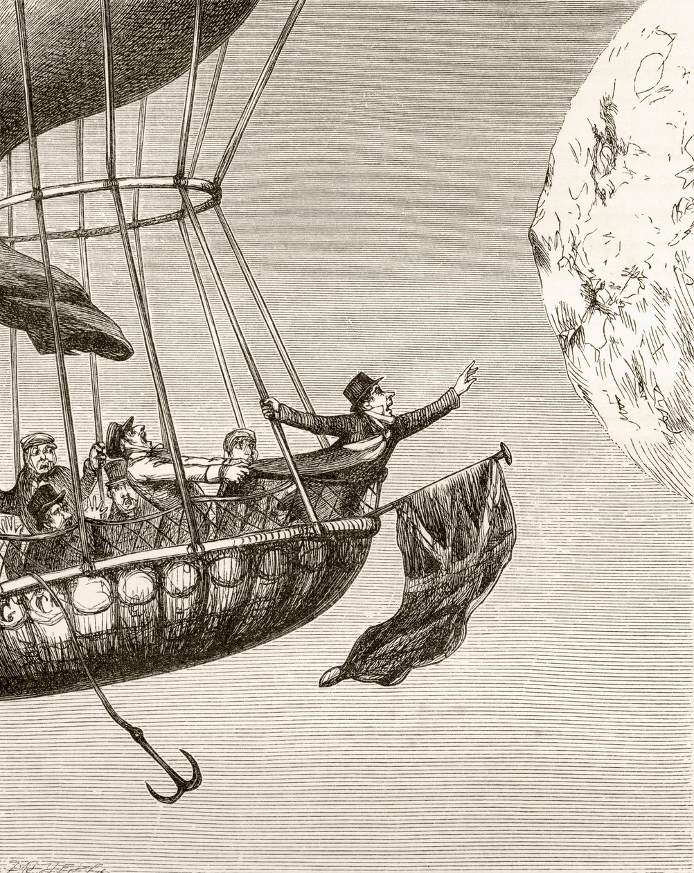 Ilustrace George Cruikshank k básni 