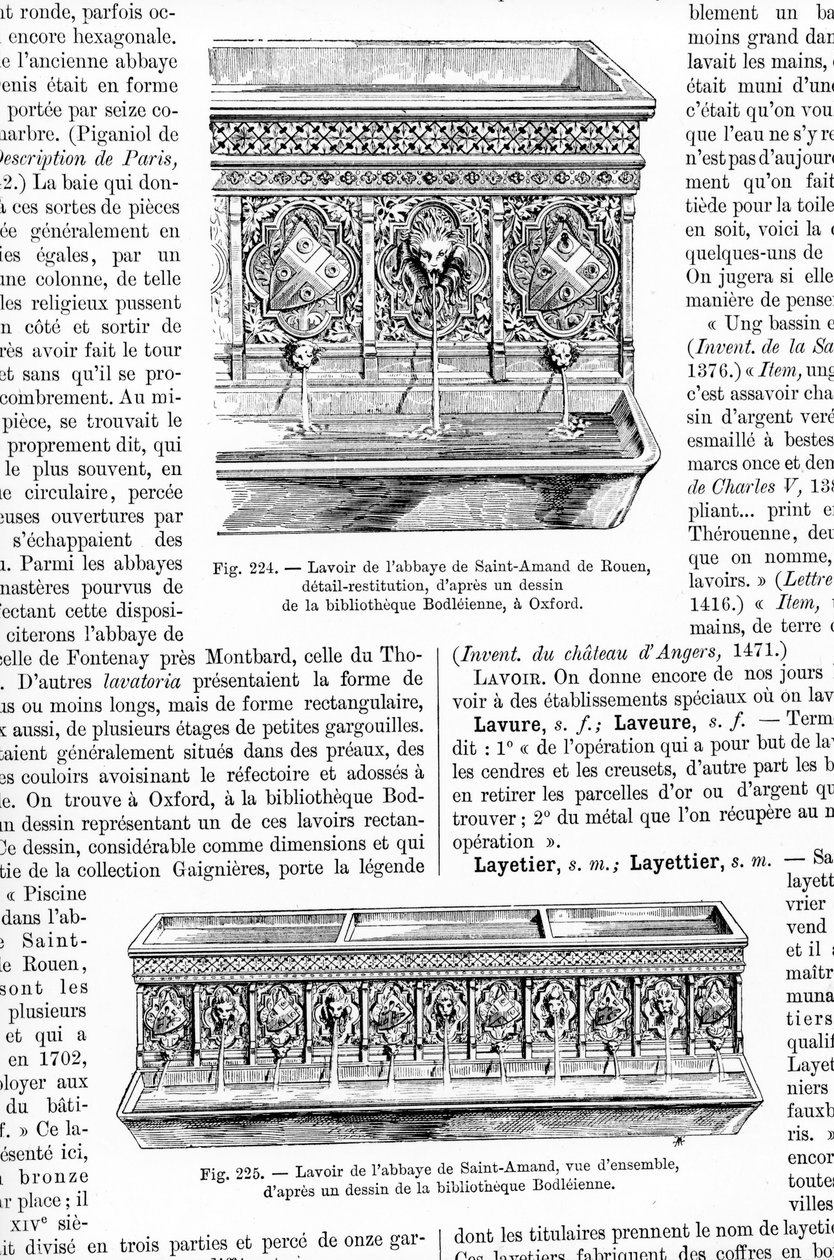 Ilustrace Lavoir, 1887 od English School