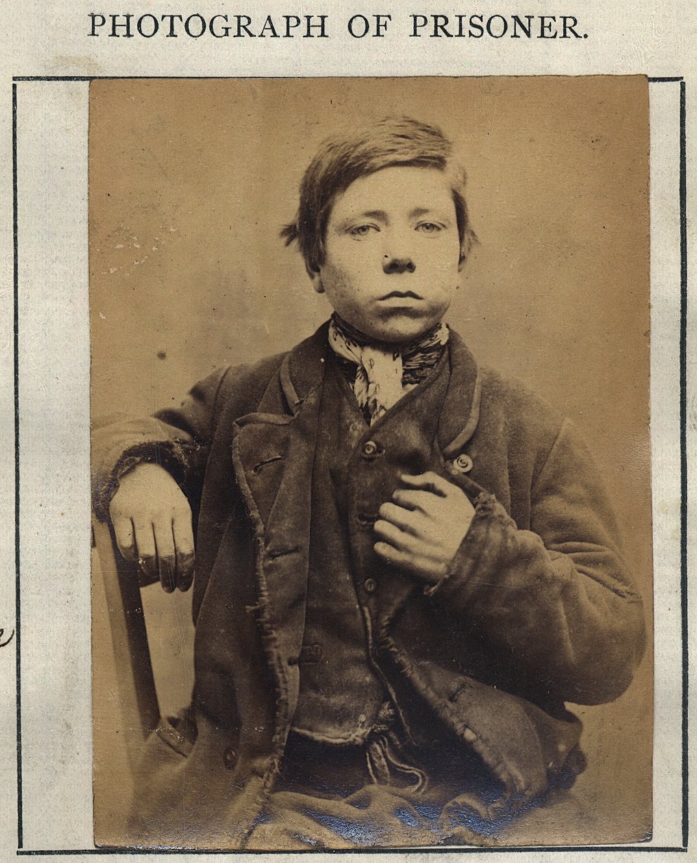 James Donnelley, kolem roku 1870 (sépiová fotografie) od English School