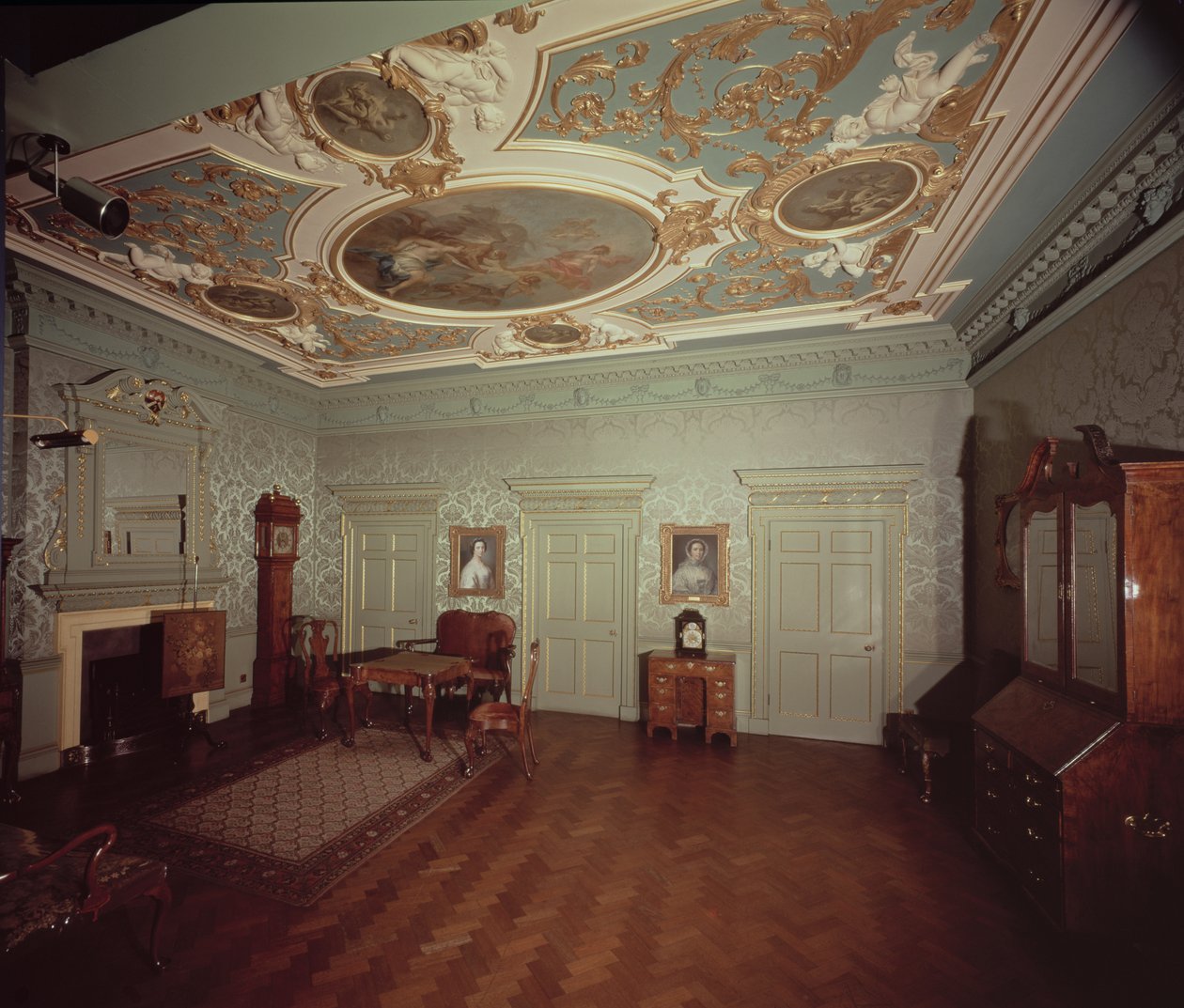 James Gibbs Přijímací pokoj z Henrietta Place, kolem roku 1728 od English School