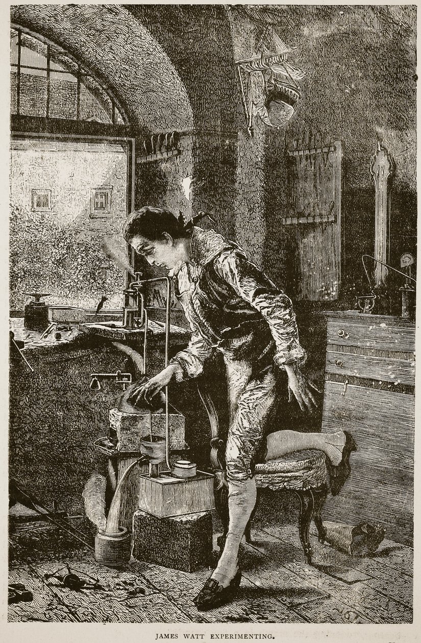 James Watt experimentuje od English School