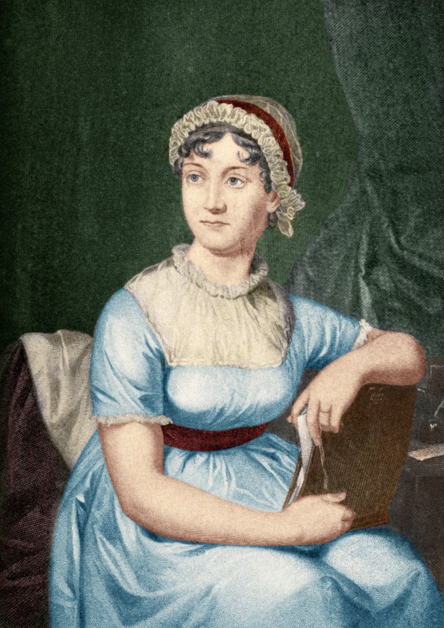 Jane Austen (1775-1817) ilustrace z 