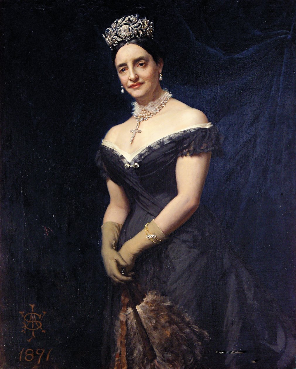 Janetta, vévodkyně z Rutlandu, 1891 od English School