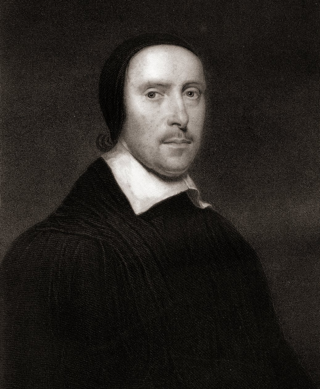Jeremy Taylor (c.1613-67) z Galerie portrétů, publikoval v roce 1833 od English School