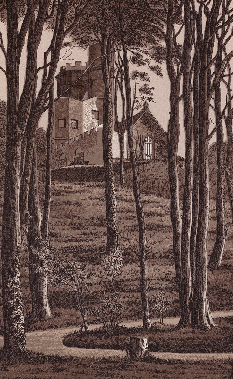 Jersey, Chanelské ostrovy: (litografie) od English School