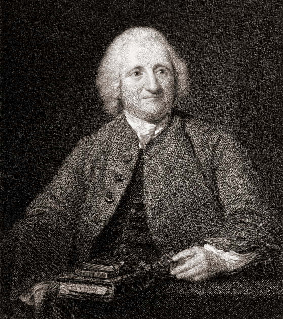 John Dollond (1706-61) z Galerie obrazů, publikoval v roce 1833 od English School