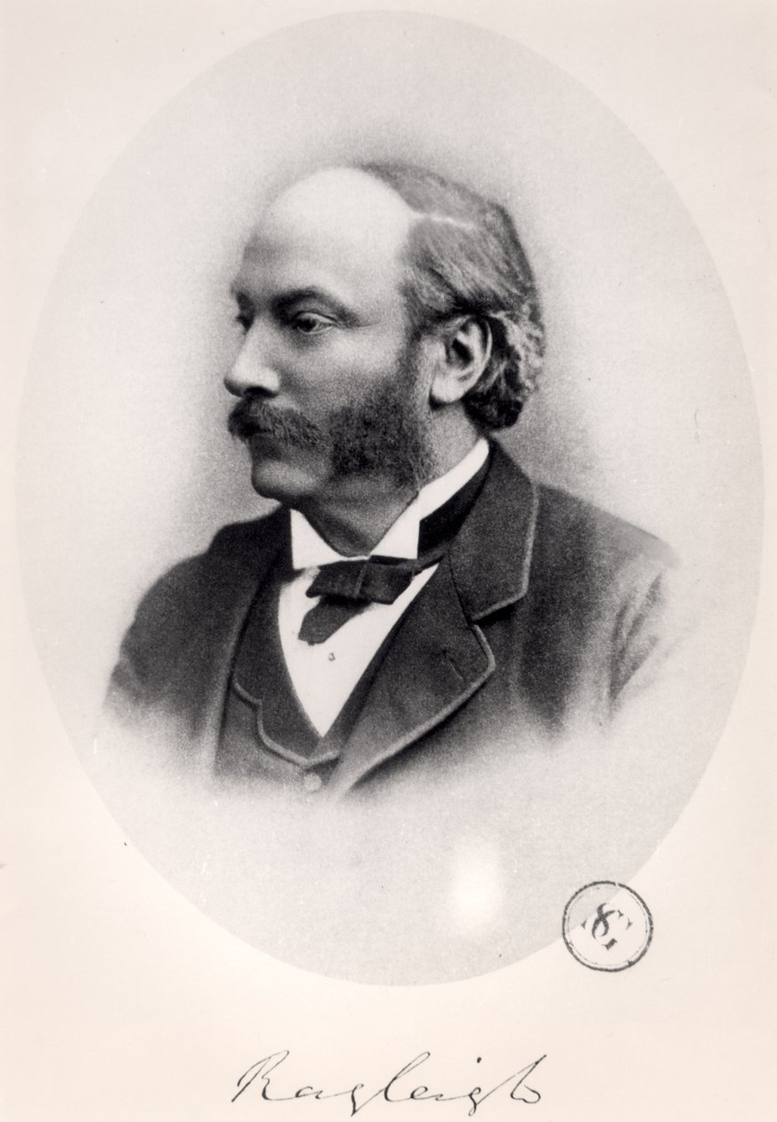John William Strutt (1842-1919) 3. baron Rayleigh od English School