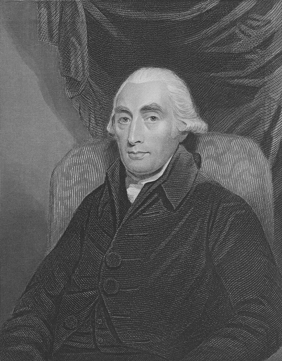 Joseph Black (1728-99) z Galerie portrétů, vydané v roce 1833 od English School