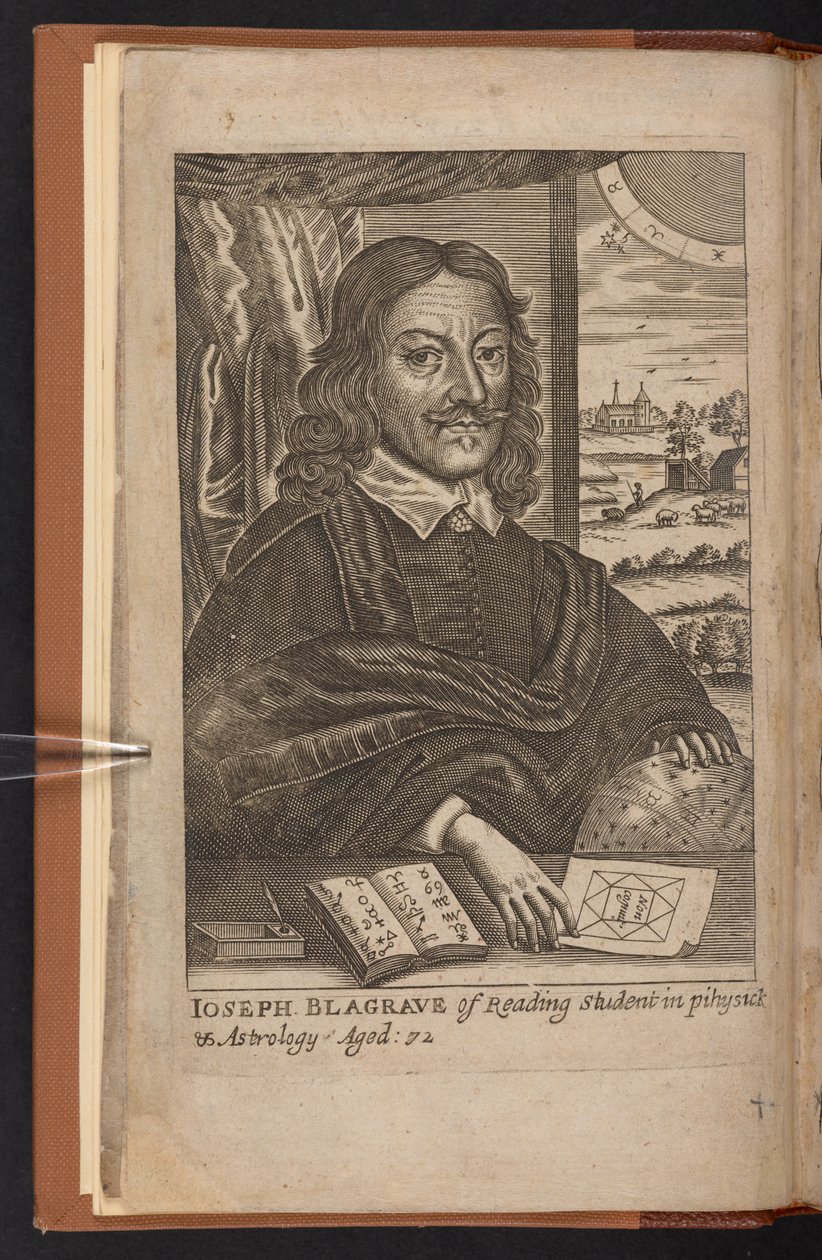 "Joseph Blagrave z Readingu, student Pihysicku a astrologie: 72 let" Joseph Blagrave, Blagrave