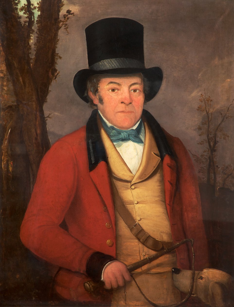 Joseph Hall, mistr Staley Hunt, kolem 1840-60 od English School