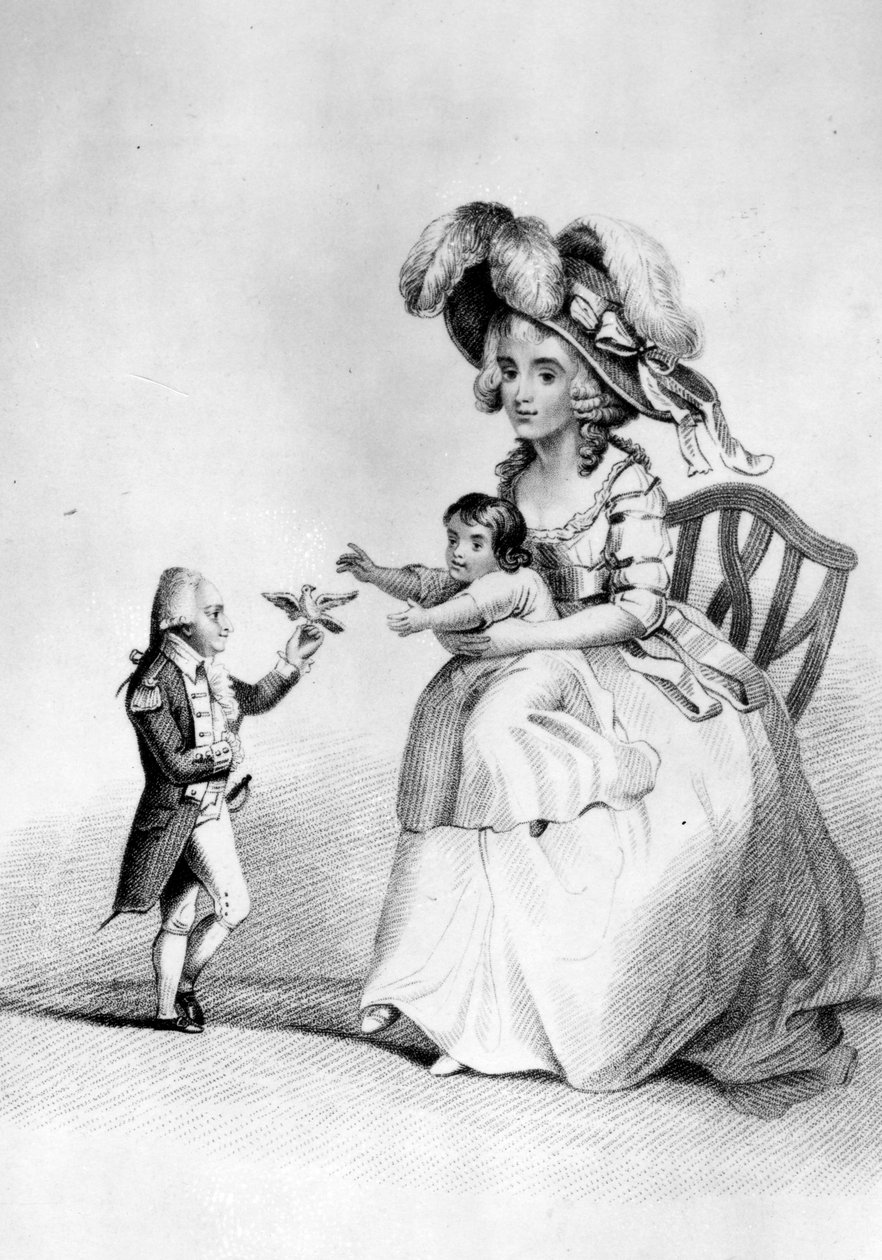 Jozef Boruwlaski, ilustrace z 
