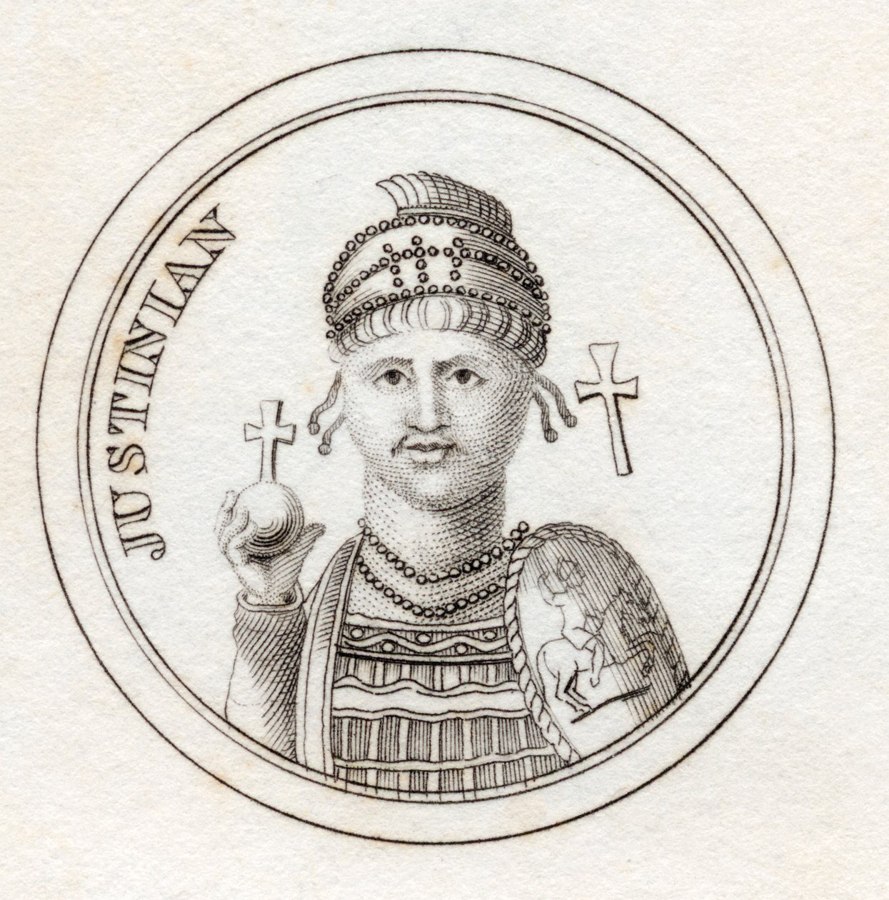 Justinian I, z „Crabb