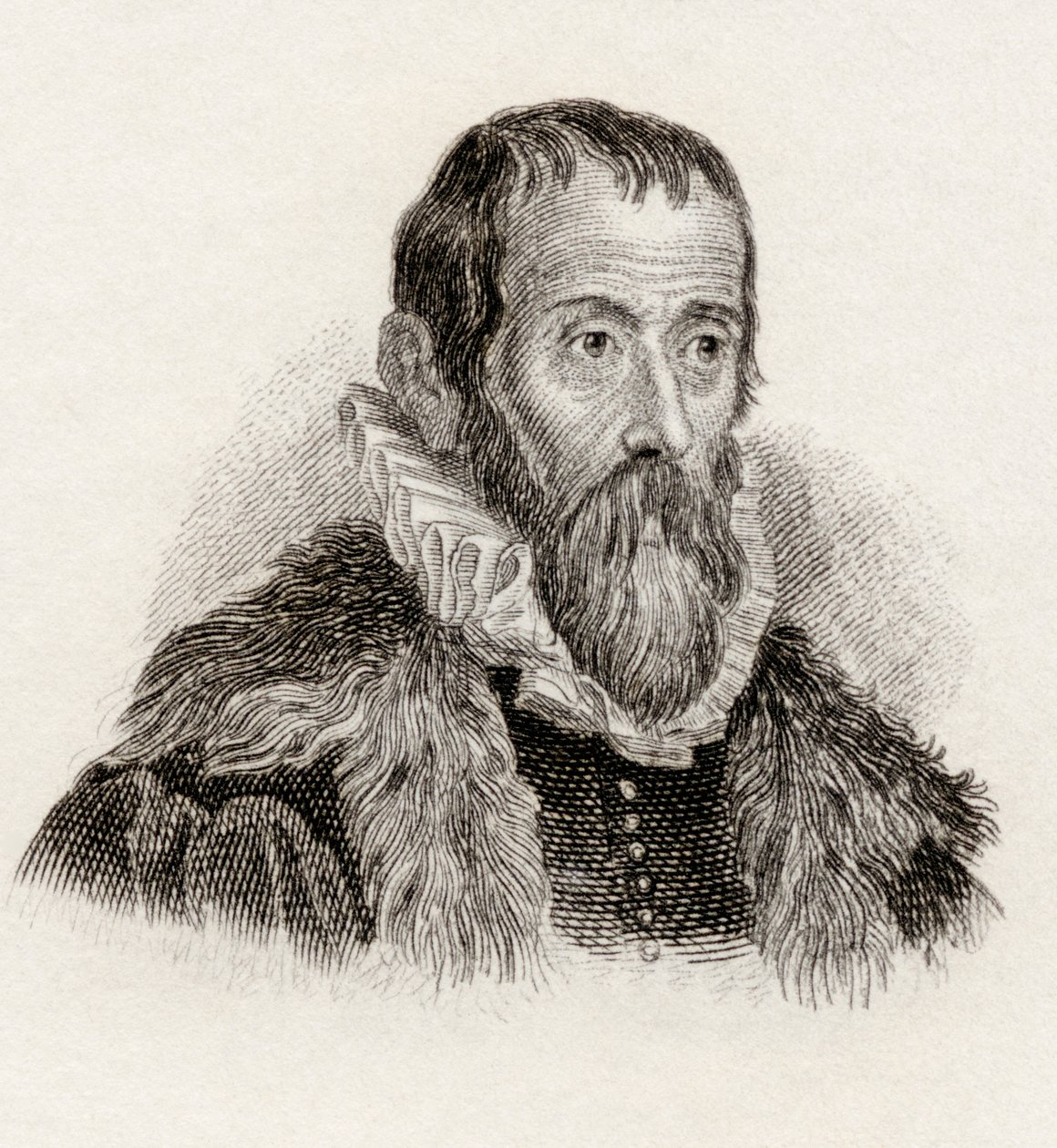 Justus Lipsius z „Crabbes Historical Dictionary“, vydaného v roce 1825 od English School