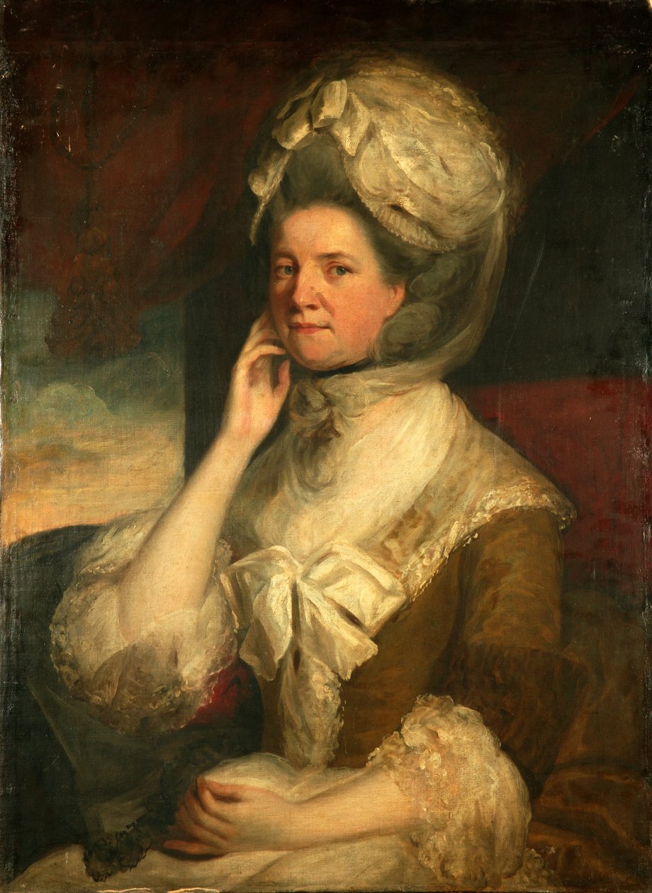 Lady Gordon (olej na plátně) od English School