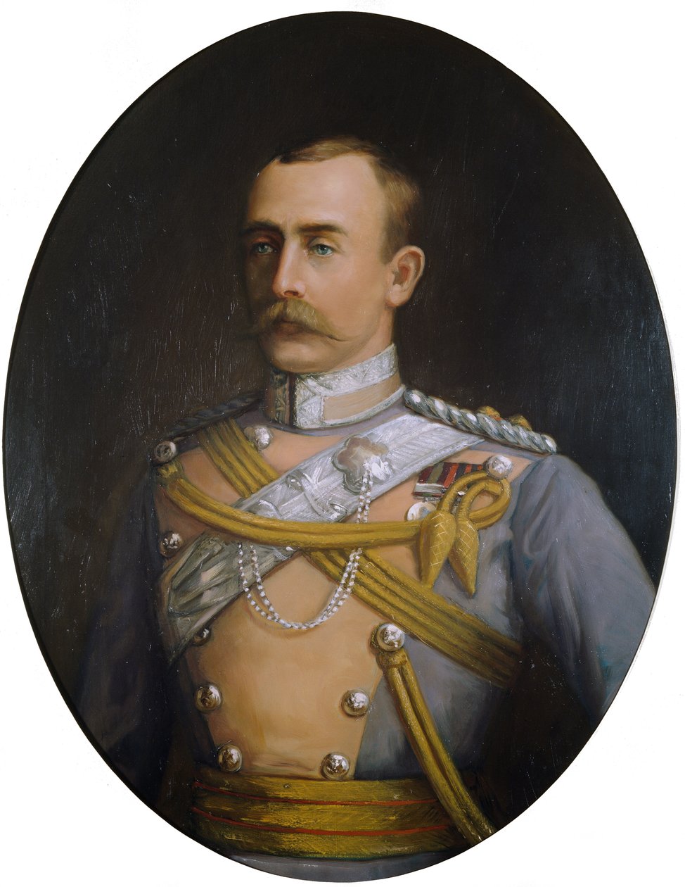 Podplukovník Eustace Melville Lawford (nar. 1856) kolem roku 1900 od English School